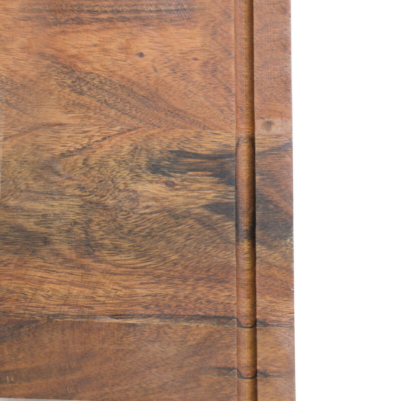 Rectangular Solid Wood Chopping Board with Juice Groove - Image 3